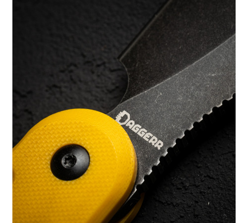 Daggerr Нож туристический Pfrrot 3.0 Yellow в Москве Rusdefense.ru