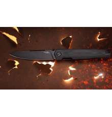 Нож склдной "PIKE" black handle