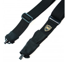 Двухточечный тактический ремень с карабином и антабкой
