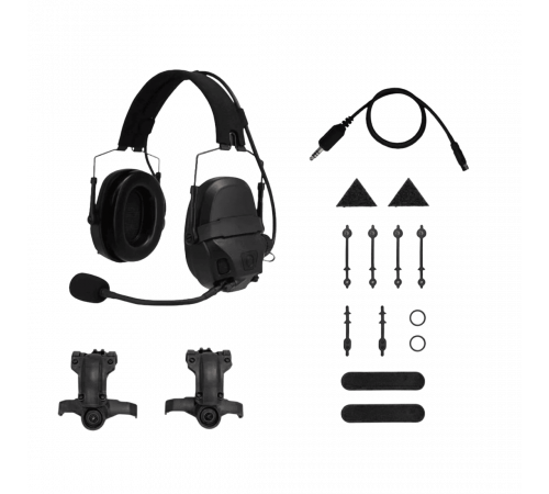 Активные стрелковые тактические наушники AMP Communication Tactical Headset