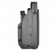 Кобура тактическая под Glock с фонарем Olight, цвет черный
