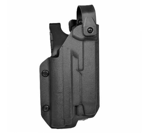 Кобура тактическая для ПЯ с фонарем Olight, цвет черный в Москве Rusdefense.ru