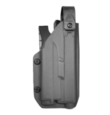 Кобура тактическая под Glock с фонарем Olight, цвет черный