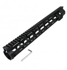 Цевье AR15 c слотами M-LOK и рельсой Пикатинни
