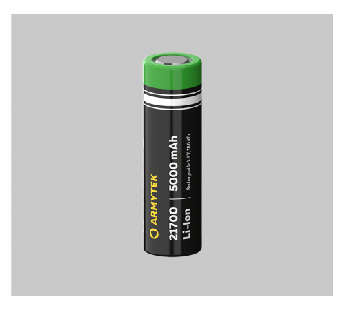 Аккумулятор Armytek 21700 Li-Ion 5000 мАч (незащищенный) в Москве