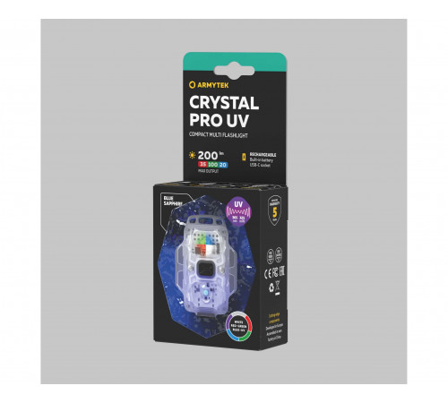 Armytek Crystal Pro UV Blue