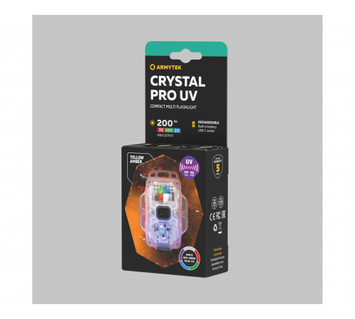 Armytek Crystal Pro UV Yellow