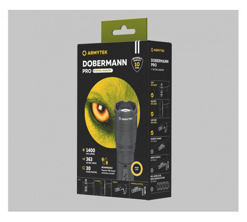 Armytek Dobermann Pro Magnet USB (теплый свет) в Москве