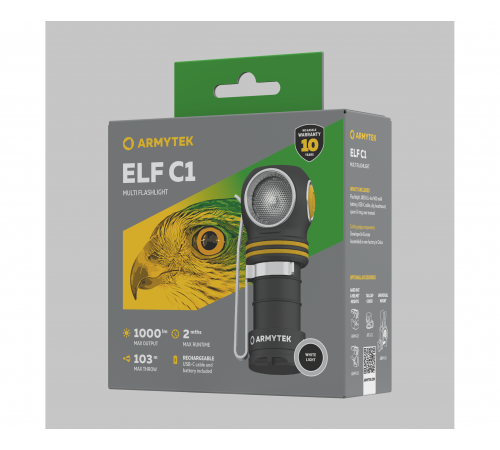 Armytek Elf C1 USB-C  Rusdefense.ru