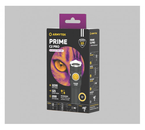 Armytek Prime C2 Pro Magnet USB (теплый свет) в Москве