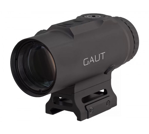 Прицел призматический Gaut Sapphire 5x30, HD, подсветка красная, Picatinny в Москве