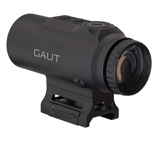 Прицел призматический Gaut Sapphire 5x30, HD, подсветка красная, Picatinny в Москве