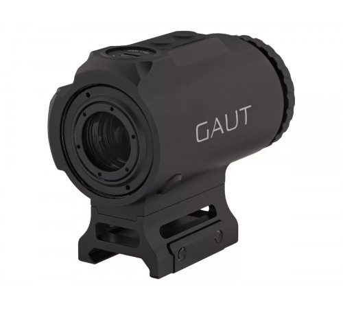Прицел призматический Gaut Sapphire 1x18, HD, подсветка красная, Picatinny в Москве