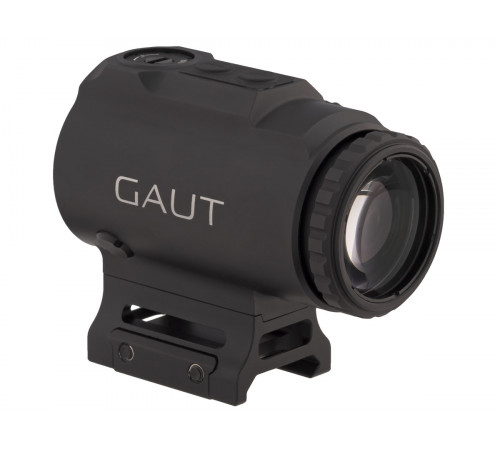 Прицел призматический Gaut Sapphire 1x18, HD, подсветка красная, Picatinny в Москве