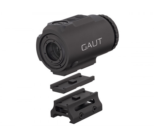 Прицел призматический Gaut Sapphire 1x18, HD, подсветка красная, Picatinny в Москве
