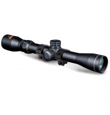 Прицел Konushot 3-12x40, сетка 30-30 нить, кольца на призму 11мм