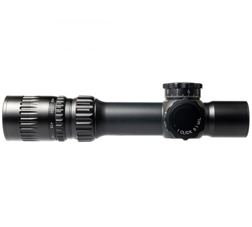 Прицел March-F 1-10x24 Shorty DR-TR1FB FFP+SFP 30мм, с кронштейном