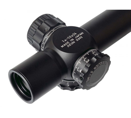 Прицел March-F 1-10x24 Shorty DR-TR1FB FFP+SFP 30мм, с кронштейном