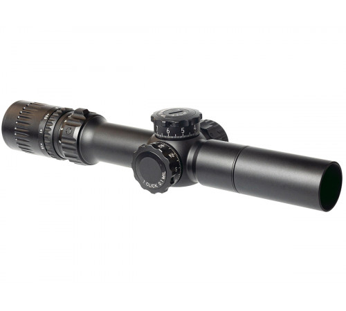 Прицел March-F 1-10x24 Shorty DR-TR1FB FFP+SFP 30мм, с кронштейном