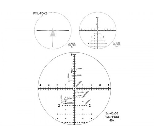 Прицел March-FX 5-40x56 Gen II FML-PDKI FFP 34мм в Москве