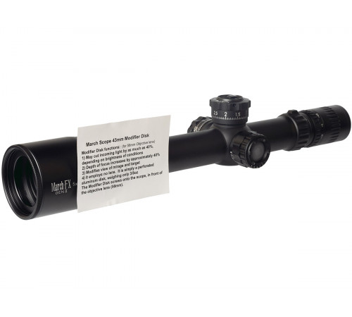 Прицел March-FX 5-40x56 Gen II FML-PDKI FFP, подсветка в Москве