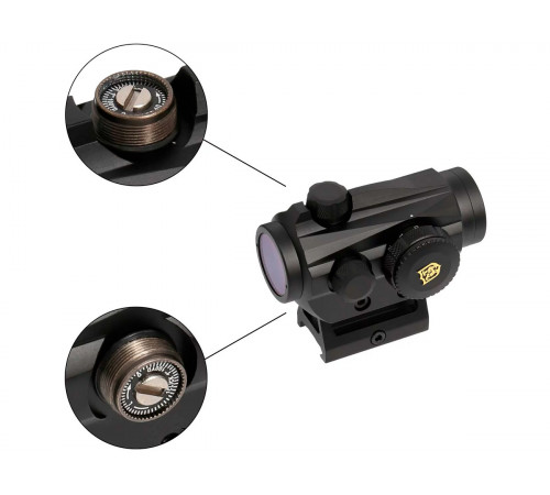 Коллиматор Nikko Stirling Flash 1X30mm NRD30H, 3 МOA, на Weaver в Москве