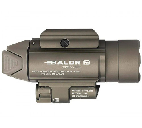 Фонарь подствольный Olight Baldr Pro, пистолетный, 1350 lm, ЛЦУ, Desert Tan в Москве