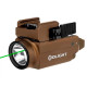 Фонарь подствольный Olight Baldr S, пистолетный,800lm, зелёный ЛЦУ, Desert в Москве