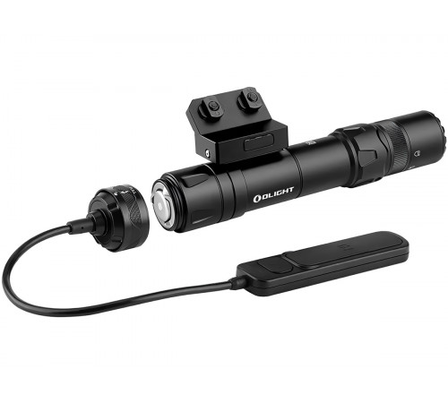 Фонарь подствольный Olight Odin GL M, 1500 lm, зелёный ЛЦУ, M-LOK, чёрный в Москве