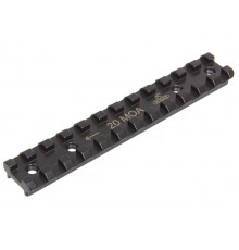 Планка Rusan Picatinny Tikka T1X L=123, наклон 20MOA, сталь