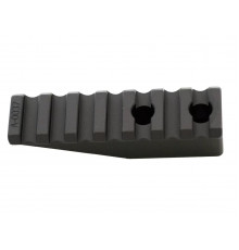 Планка SPUHR Picatinny Rail 20x75, для кронштейнов SPUHR, ISMS, 7 слотов