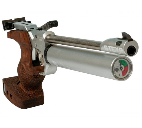 Пистолет пневматический (PCP) Steyr LP2 Silver 4,5 мм Right М в Москве
