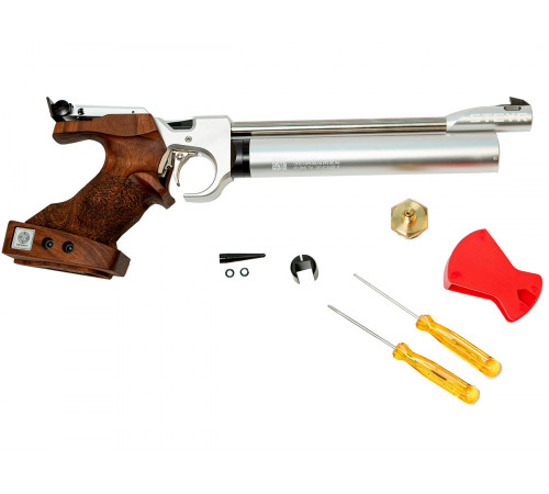 Пистолет пневматический (PCP) Steyr LP2 Silver 4,5 мм Right М в Москве