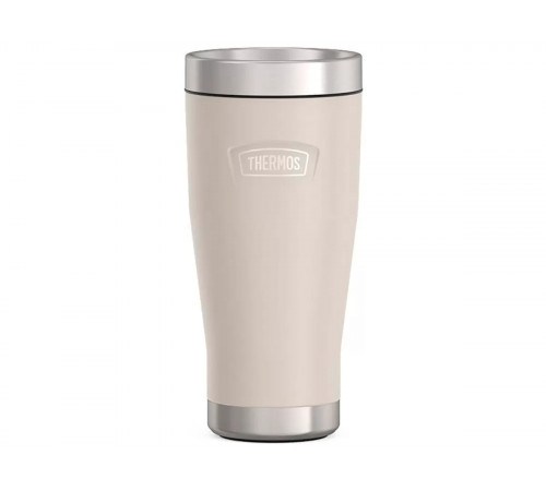 Термокружка THERMOS IS-1012 SN 0.47L, винтовая крышка-пробка, песочный