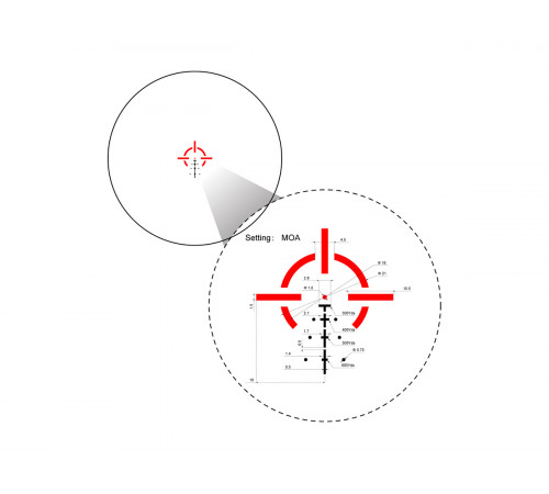 Прицел призматический Vector Optics Paragon 4x24, VEPS-MBR в Москве