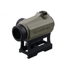Коллиматор Vector Optics Maverick-III 1x22 FDE Rubber Cover 3 МOA красная