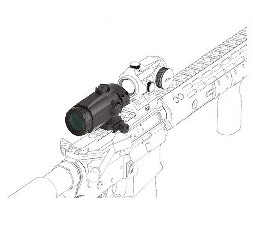 Увеличитель Vector Optics Maverick-III 3x22 MIL, откидной в Москве