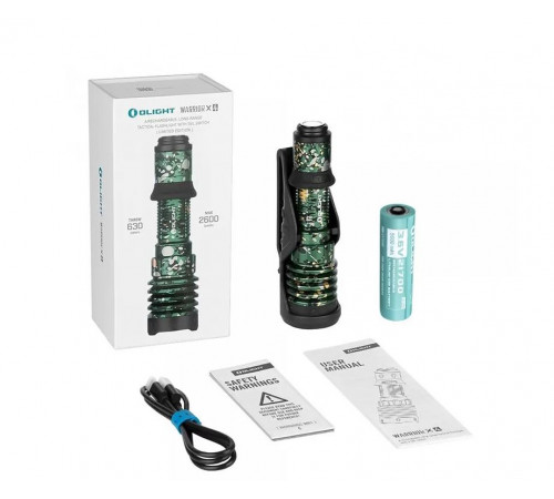 Фонарь Olight Warrior x4 Camouflage в Москве Rusdefense.ru