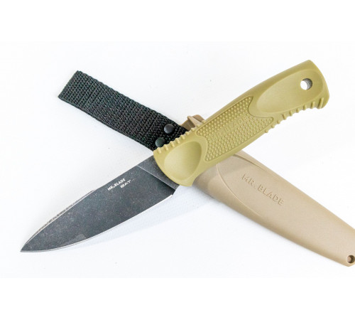 Нож BAT Black Stonewash, Olive в Москве Rusdefense.ru