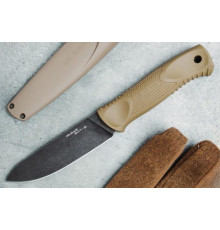 Нож "BAT-B" Black Stonewash, Olive