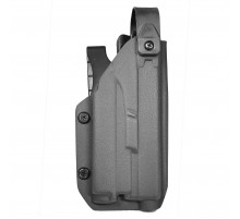 Кобура тактическая под Glock с фонарем Olight, цвет черный