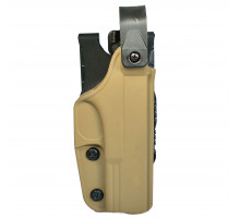 Кобура тактическая под Glock литье, цвет койот
